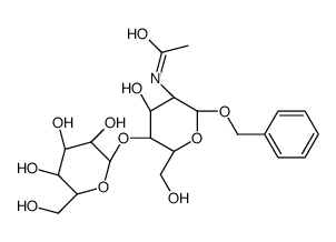 BENZYL 2-ACETAMIDO-2-DEOXY-4-O-(BETA-D-GALACTOPYRANOSYL)-ALPHA-D-GLUCOPYRANOSIDE structure