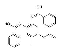 N-(2-benzamido-5-methyl-4-prop-2-enylphenyl)benzamide结构式
