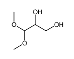3,3-dimethoxypropane-1,2-diol Structure