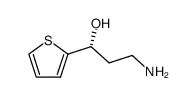 (R)-3-AMINO-1-(2-THIENYL)-1-PROPANOL Structure