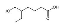 5-(hydroxymethyl)heptanoic acid Structure