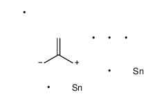 trimethyl-[2-(trimethylstannylmethyl)prop-2-enyl]stannane Structure