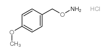 4-甲氧基苄氧胺盐酸盐结构式