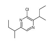 2,5-di(butan-2-yl)-3-chloropyrazine结构式