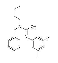 1-benzyl-1-butyl-3-(3,5-dimethylphenyl)urea Structure