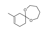 4-methyl-7,12-dioxaspiro[5.6]dodec-3-ene结构式