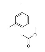 methyl 2-(2,4-dimethylphenyl)acetate structure