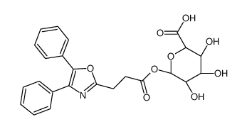 oxaprozin-1-glucuronide Structure
