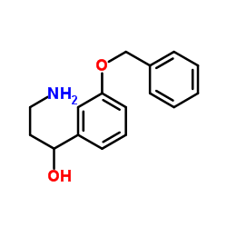3-Amino-1-[3-(benzyloxy)phenyl]-1-propanol结构式