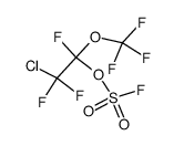 1-trifluoromethoxy-2-chlorotrifluoroethyl fluorosulfate Structure