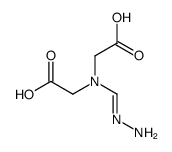 2-[carboxymethyl(methanehydrazonoyl)amino]acetic acid Structure