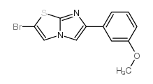 2-bromo-6-(3-methoxyphenyl)imidazo[2,1-b][1,3]thiazole Structure