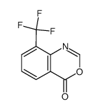 8-(trifluoromethyl)-4H-benzo[d][1,3]oxazin-4-one结构式