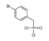 1-bromo-4-(dichlorophosphorylmethyl)benzene Structure