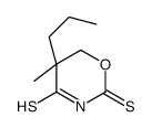 5-methyl-5-propyl-1,3-oxazinane-2,4-dithione Structure