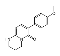 3-(4'-methoxyphenyl)-1,2,3,4-tetrahydropyrido[1,2-a]pyrimidin-6-one Structure