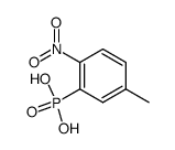 <6-Nitro-m-tolyl>-phosphonsaeure Structure
