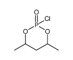 2-chloro-4,6-dimethyl-[1,3,2]dioxaphosphinane 2-oxide Structure