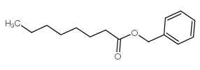 辛酸苄酯结构式