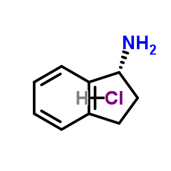 (R)-1-氨基茚满盐酸盐结构式