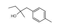 1-[p-Tolyl]-2-methyl-2-butanol Structure