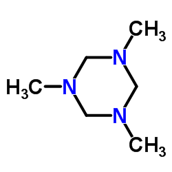 1,3,5-三甲基六氢-1,3,5-三嗪结构式