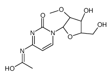 N4-乙酰基-2'-甲氧基胞苷结构式