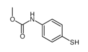 methyl N-(4-sulfanylphenyl)carbamate结构式
