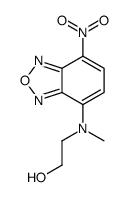 2-[methyl-(4-nitro-2,1,3-benzoxadiazol-7-yl)amino]ethanol Structure