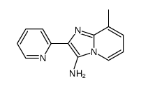 8-甲基-2-(吡啶-2-基)咪唑并[1,2-a]吡啶-3-胺结构式