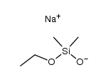 sodiumoxydimethylethoxysilane结构式