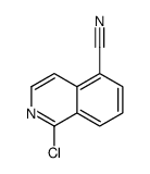 1-氯异喹啉-5-甲腈结构式