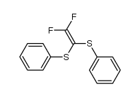 1,1-difluoro-2,2-diphenylthioethylene结构式