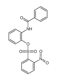 o-(2-nitrobenzenesulfonoxy) benzanilide Structure