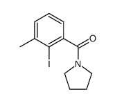 (2-iodo-3-methylphenyl)(pyrrolidin-1-yl)methanone Structure