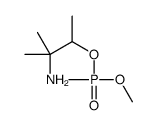 3-[methoxy(methyl)phosphoryl]oxy-2-methylbutan-2-amine结构式