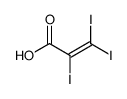 triiodo-acrylic acid Structure