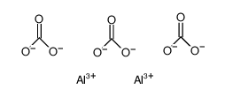 carbonic acid, aluminium salt Structure