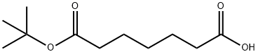 7-(叔丁氧基)-7-氧代庚酸结构式