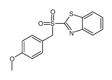 2-[(4-methoxyphenyl)methylsulfonyl]-1,3-benzothiazole Structure
