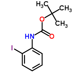 N-Boc-2-碘苯胺结构式