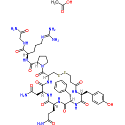 Desmopressin acetate Structure