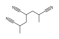 1-methylhexane-1,3,5-tricarbonitrile Structure
