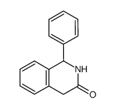 1-苯基-1,2-二氢异喹啉-3(4H)-酮结构式