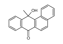 12-Hydroxy-12-methylbenz[a]anthracen-7(12H)-one结构式