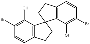 6,6’-二溴螺环二酚结构式
