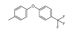 1-methyl-4-(4-(trifluoromethyl)phenoxy)benzene结构式