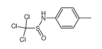 1,1,1-trichloro-N-(p-tolyl)methanesulfinamide结构式