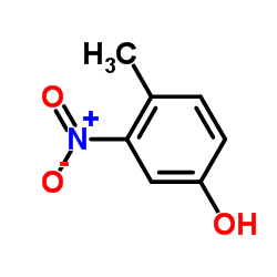 4-Methyl-3-nitrophenol Structure