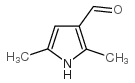 2,5-二甲基-1H-吡咯-3-甲醛结构式